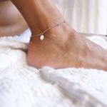Picture of Pearl ankle bracelet | silver