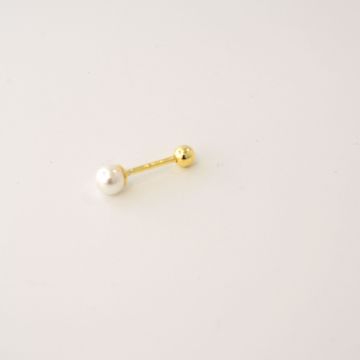 Picture of Pearl piercing | golden