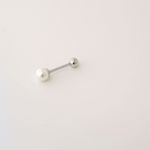 Imagem de Pearl piercing | silver