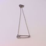 Imagem de Safety pin necklace | Silver
