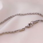 Picture of Curled plain chain | silver