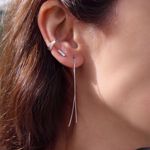 Picture of Wind dangle earrings | silver
