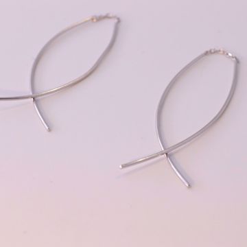 Imagem de Wind dangle earrings | silver