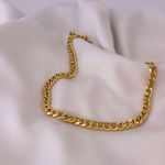 Picture of Chunky chain necklace | golden