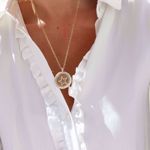 Picture of Madalena necklace | golden
