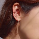 Picture of Bright ear cuff | golden