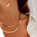 Picture of Snake bold necklace | Golden