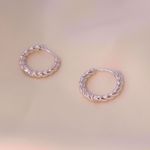 Picture of Twisted hoops | silver