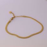 Picture of Snake ankle bracelet | golden