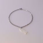 Imagem de Fish ankle bracelet | silver