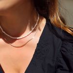 Picture of Francisca necklace | golden