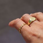 Picture of Star signet ring