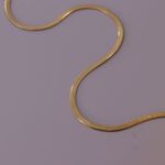 Imagem de Snake thin necklace | Golden