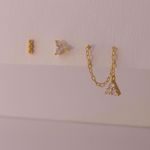 Picture of Sayuri chain earring | golden