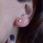 Imagem de Miriam stud earrings | golden