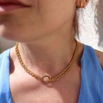 Imagem de Teresa chain necklace | golden