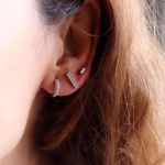 Picture of Bar piercing | silver