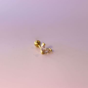 Picture of Petals piercing | golden