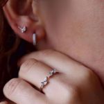 Picture of Petals piercing | silver