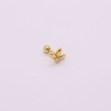 Picture of Flower piercing | golden