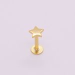 Picture of Star piercing | golden