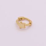 Imagem de Mini star huggie earring | golden