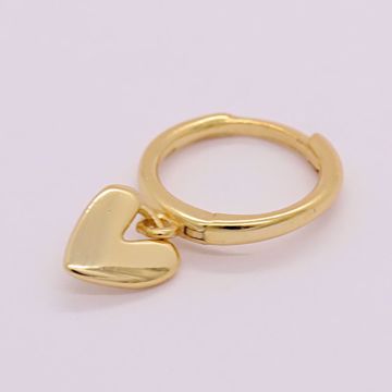 Picture of Valerie huggie earring |  golden