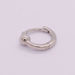 Picture of Petra huggie earring |silver