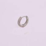 Picture of Olivia huggie earring | silver