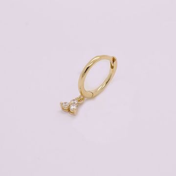 Picture of Sayuri huggie earring |  golden