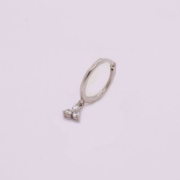 Picture of Sayuri huggie earring |  silver