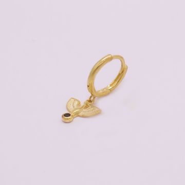 Imagem de Free huggie earring | golden