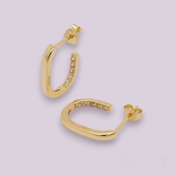 Picture of Francesca hoops S | golden