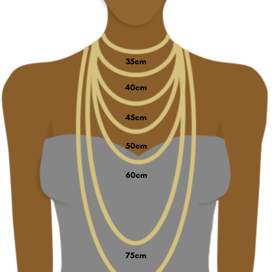 size necklaces guide
